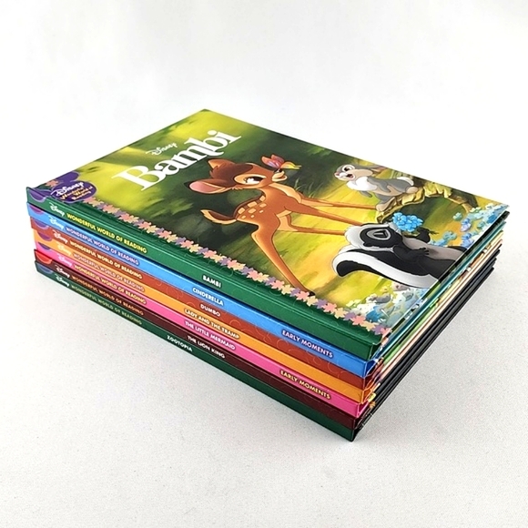 Disney Collection Wonderful World  of Reading 7 Hardcover Books Children Classic - Picture 9 of 15